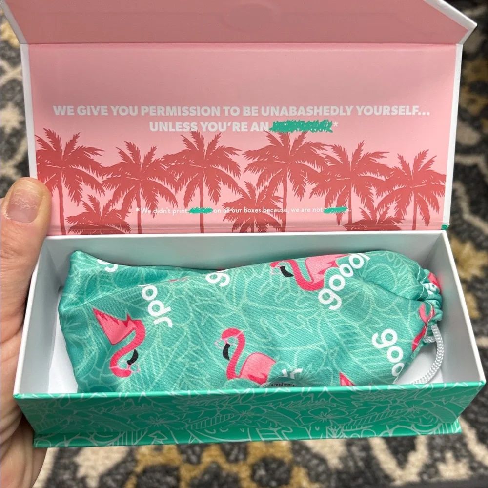 Goodr Sunglasses with Flamingo Case - Picture 4 of 6